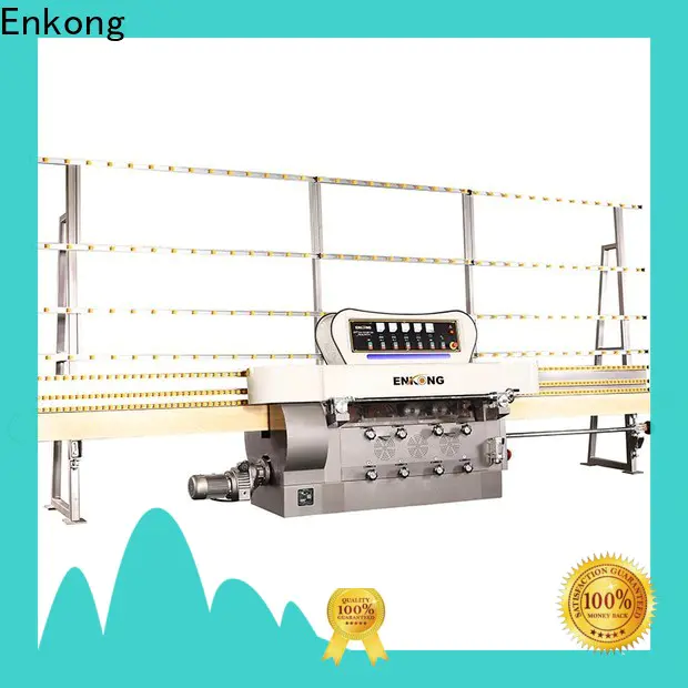 Enkong Custom small glass edging machine company for photovoltaic panel processing