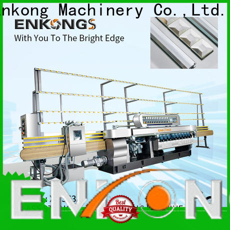 Enkong xm363a glass beveling machine price factory for polishing