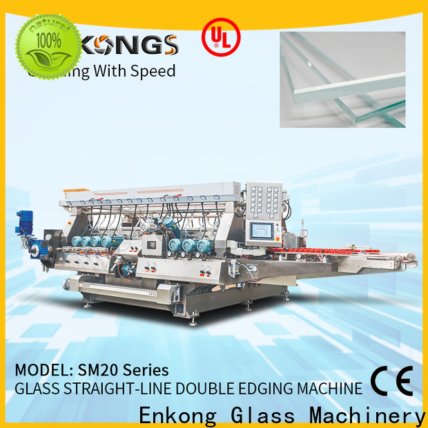 Enkong Custom small glass edge polishing machine company for photovoltaic panel processing