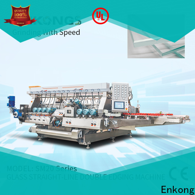 Enkong Top glass double edging machine suppliers for photovoltaic panel processing