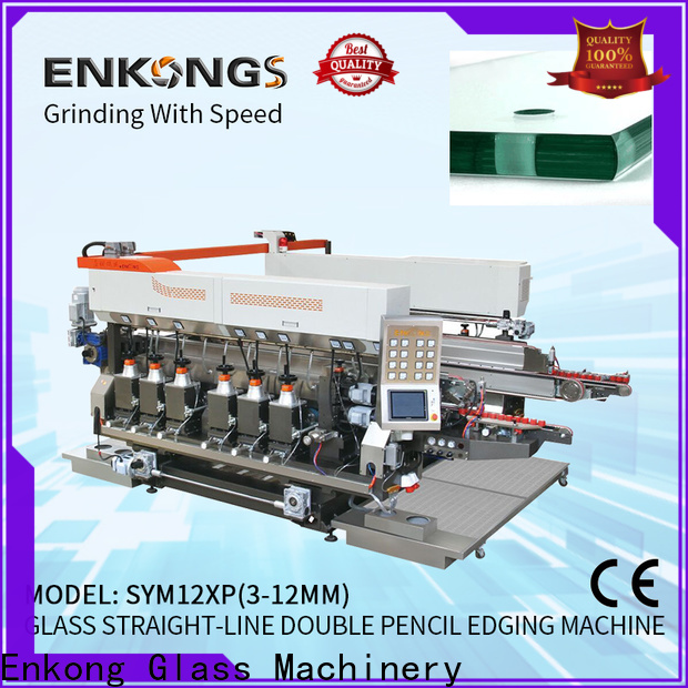 Enkong Top portable glass edging machine company for photovoltaic panel processing
