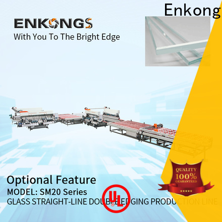 Enkong SM 10 double edger machine company for photovoltaic panel processing