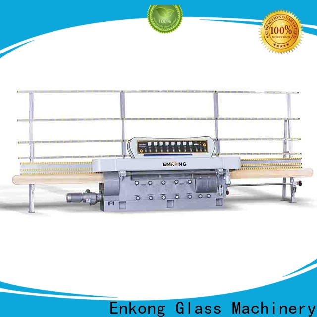 Enkong New small glass edging machine supply for round edge processing