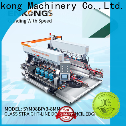Top glass double edger machine straight-line supply for household appliances