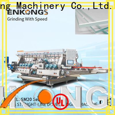 Enkong SM 22 glass edging machine price company for photovoltaic panel processing