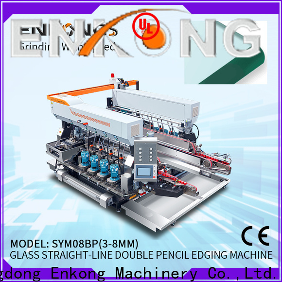 Enkong straight-line glass edging machine for sale for business for round edge processing
