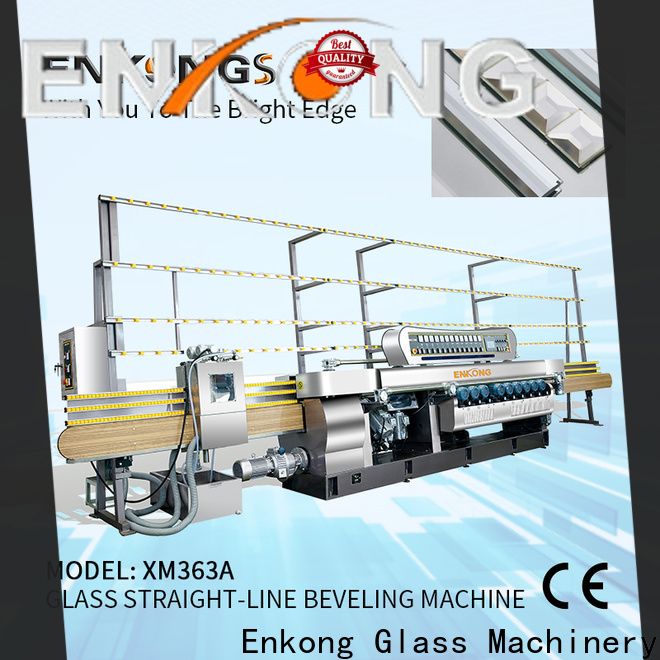 Enkong New glass beveling polishing machine for business for glass processing