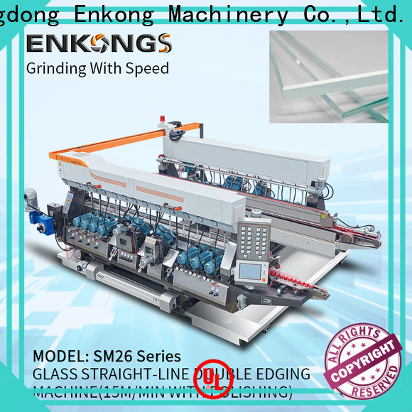 Enkong Custom automatic glass cutting machine company for round edge processing