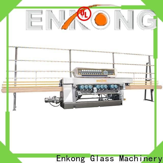 Wholesale automatic glass beveling machine 10 spindles supply for glass processing
