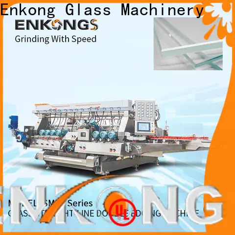 Enkong SM 12/08 automatic glass cutting machine suppliers for round edge processing