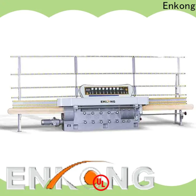 Enkong zm7y glass straight line edging machine price factory for household appliances