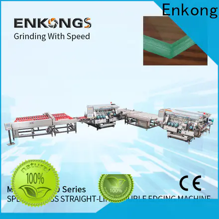 Enkong SM 12/08 portable glass beveling machine for business for round edge processing