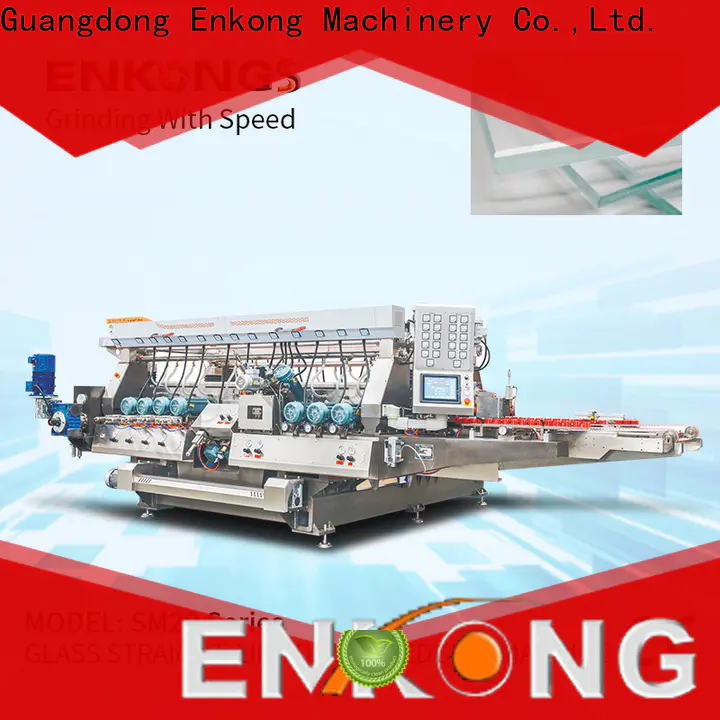 Enkong Latest glass straight line edging machine for business for round edge processing