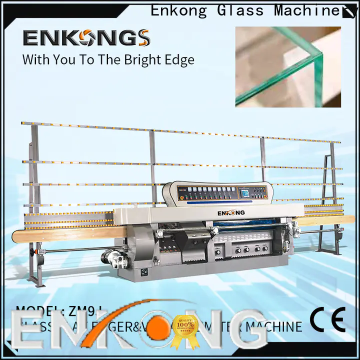 Enkong 5 adjustable spindles glass manufacturing machine price for business for polish