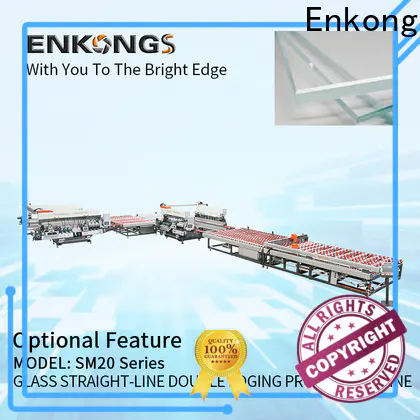 Enkong High-quality glass double edger factory for round edge processing