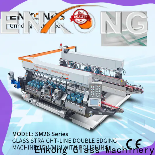 Enkong SM 12/08 used glass polishing machine for sale suppliers for round edge processing