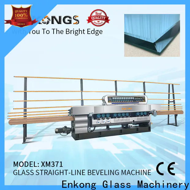 Latest glass edge beveling machine 10 spindles for business for polishing