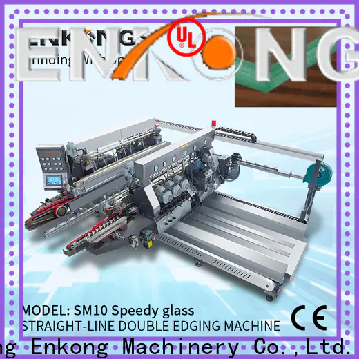 Latest glass double edger machine straight-line manufacturers for household appliances