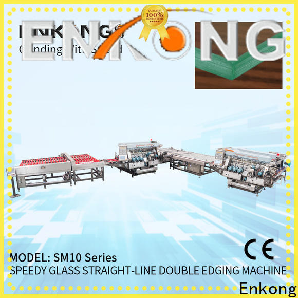 Enkong Custom glass double edging machine suppliers for photovoltaic panel processing