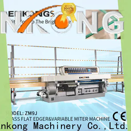Enkong variable glass polisher machine company for round edge processing