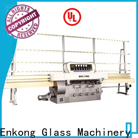 Enkong zm9 glass edger for sale manufacturers for round edge processing
