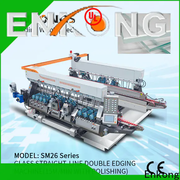 Enkong SM 22 automatic glass edge polishing machine supply for household appliances