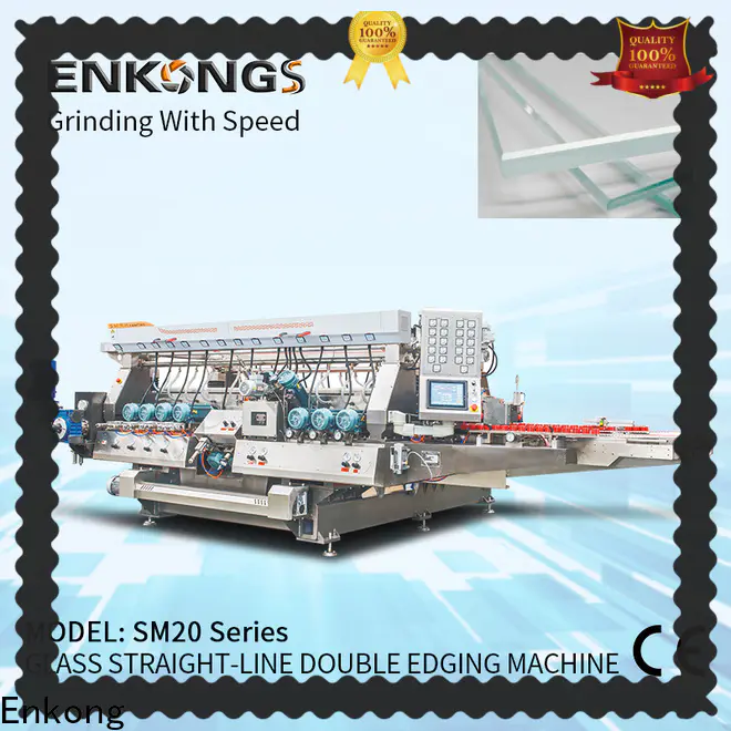 Enkong Wholesale glass double edging machine manufacturers for photovoltaic panel processing