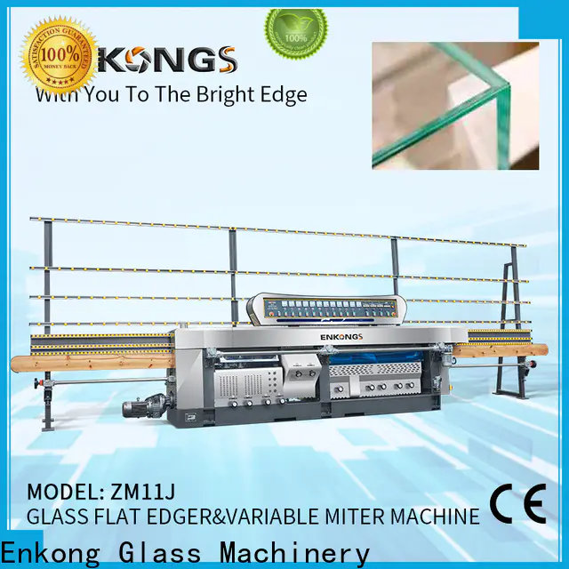 Enkong 60 degree automatic glass polisher for business for polish