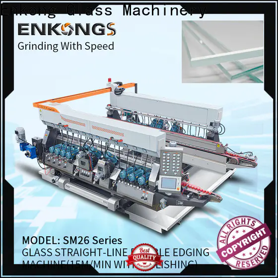 Enkong Top glass double edger company for household appliances