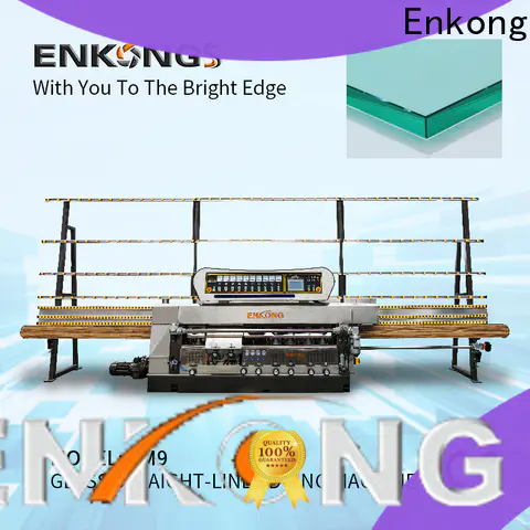Enkong zm7y glass shape edging machine for business for photovoltaic panel processing