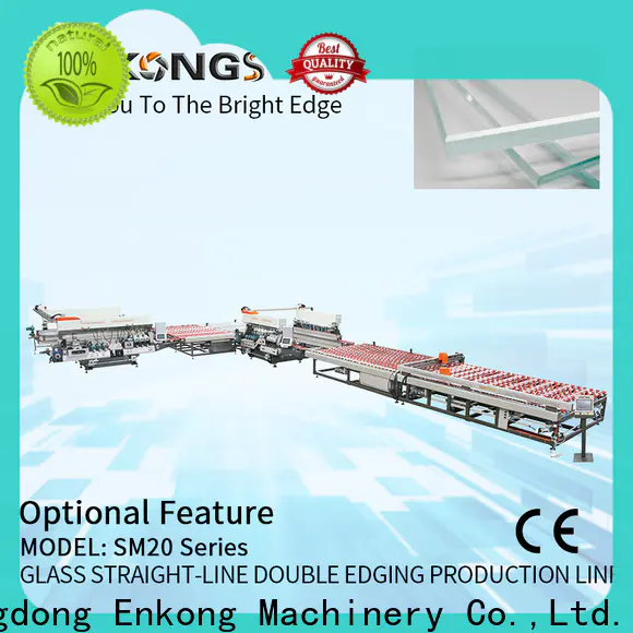 Enkong Top glass edging machine for sale company for round edge processing