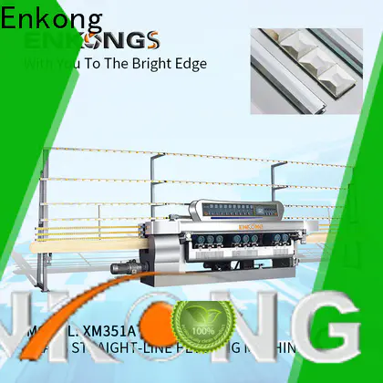 Enkong xm371 glass shape beveling machine manufacturers for glass processing