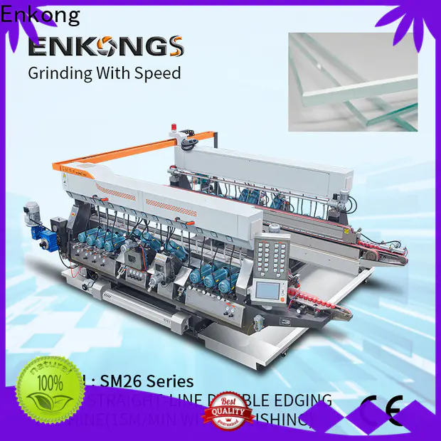 Best straight line glass polishing machine SM 22 suppliers for round edge processing