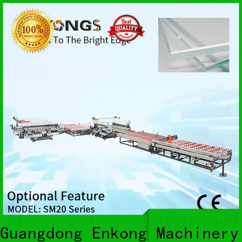 Enkong SM 10 automatic glass edge polishing machine for business for household appliances