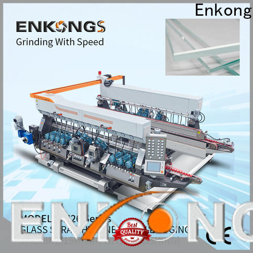 Enkong New glass bevel machine factory for photovoltaic panel processing