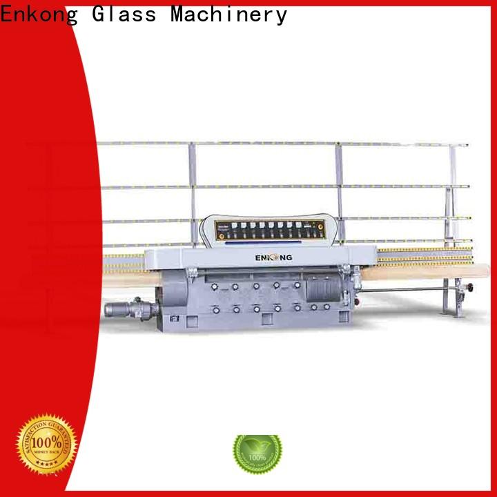 Enkong zm7y glass beveling price factory for round edge processing