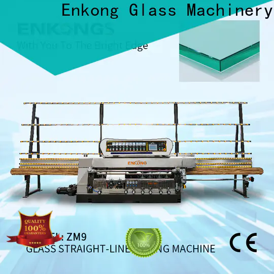 Enkong zm4y glass shape edging machine factory for household appliances