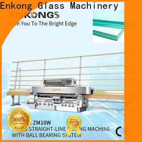 Enkong New glass straight line edging machine manufacturers for grind