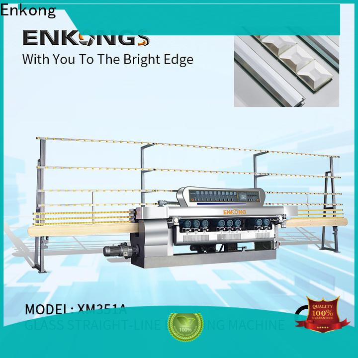 Enkong xm351 cnc glass beveling machine for business for glass processing
