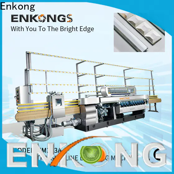 Enkong xm363a glass chamfering machine suppliers for polishing