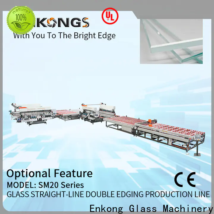 Enkong Best small glass edge polishing machine manufacturers for round edge processing