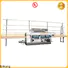 Enkong xm363a glass straight line beveling machine factory for glass processing