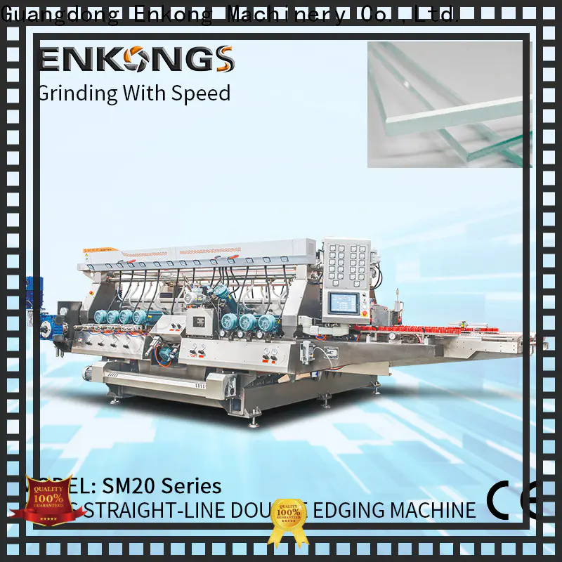 Enkong SM 22 used glass polishing machine for sale supply for photovoltaic panel processing