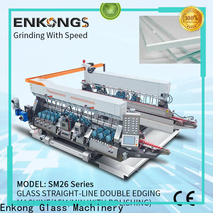 Best glass straight line edging machine SM 22 manufacturers for photovoltaic panel processing