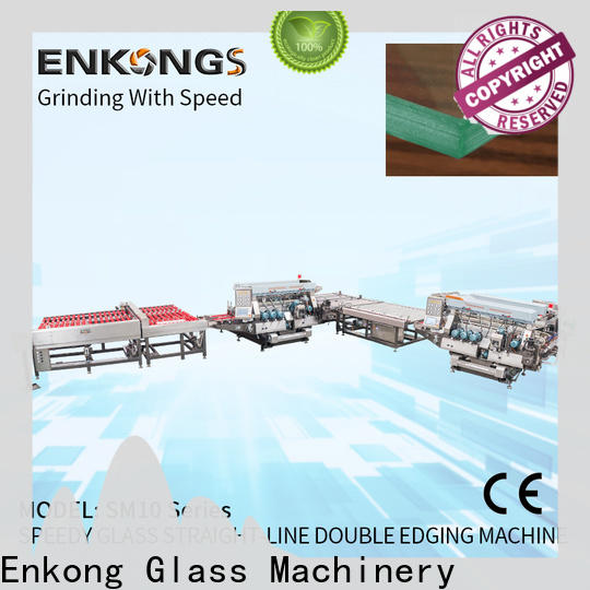 New glass double edging machine SM 26 supply for round edge processing