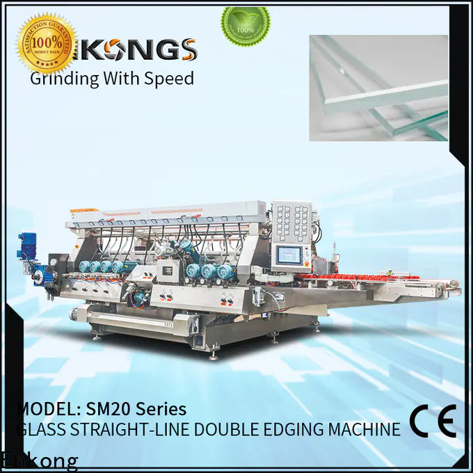 Enkong SYM08 glass bevel machine company for photovoltaic panel processing
