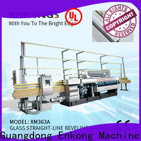 Enkong xm371 portable glass beveling machine suppliers for glass processing
