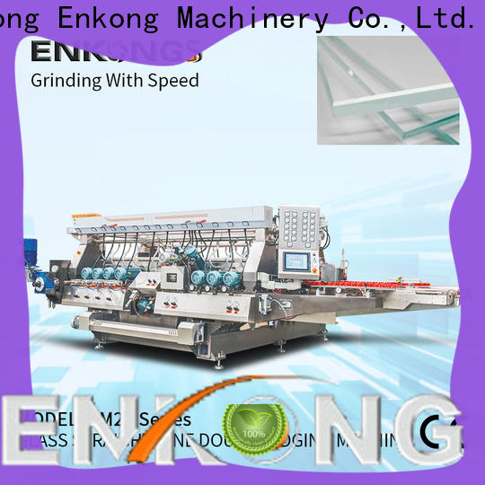 New glass straight line double edging machine SM 10 manufacturers for household appliances