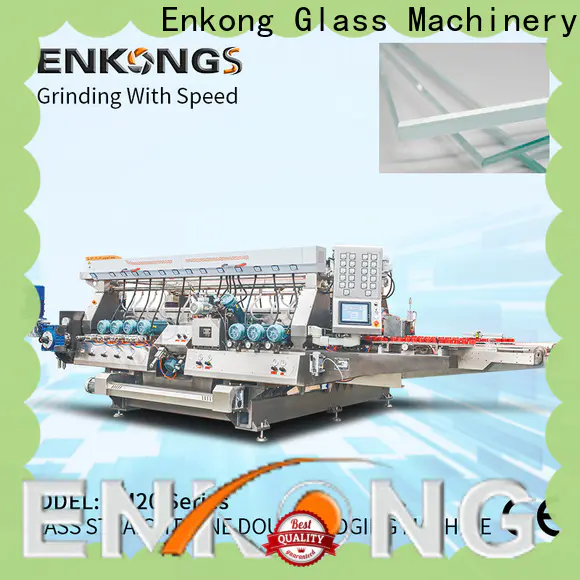 Wholesale used glass polishing machine for sale modularise design supply for round edge processing