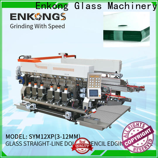Enkong Top automatic glass edge polishing machine manufacturers for photovoltaic panel processing